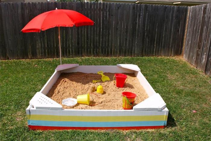 Lucinda wants to build a square sandbox