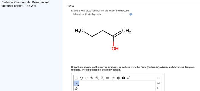 Draw the keto tautomeric form of the following compound